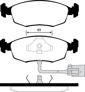 Raicam RA.0318.2 - Тормозные колодки, дисковые, комплект autodnr.net