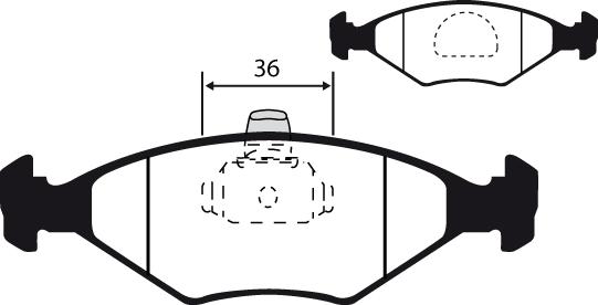 Raicam RA.0331.8 - Тормозные колодки, дисковые, комплект autodnr.net