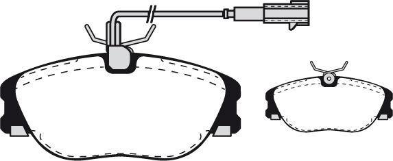 Raicam RA.0352.5 - Тормозные колодки, дисковые, комплект autodnr.net