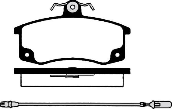 Raicam RA.0353.0 - Гальмівні колодки, дискові гальма autocars.com.ua