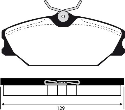 Raicam RA.0388.3 - Гальмівні колодки, дискові гальма autocars.com.ua