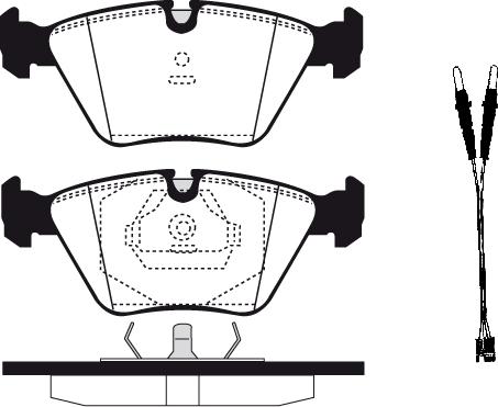 Raicam RA.0393.2 - Тормозные колодки, дисковые, комплект autodnr.net