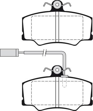 Raicam RA.0400.0 - Тормозные колодки, дисковые, комплект autodnr.net