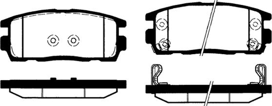 Raicam RA.0426.0 - Гальмівні колодки, дискові гальма autocars.com.ua