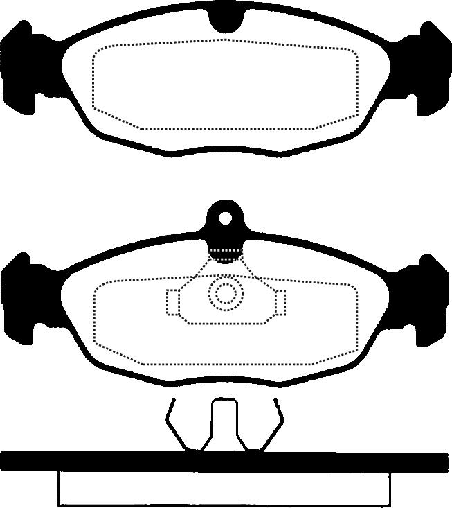 Raicam RA.0427.0 - Тормозные колодки, дисковые, комплект autodnr.net