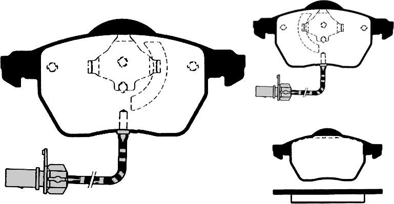 Raicam RA.0428.0 - Тормозные колодки, дисковые, комплект autodnr.net