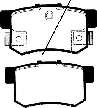 Raicam RA.0460.1 - Тормозные колодки, дисковые, комплект autodnr.net