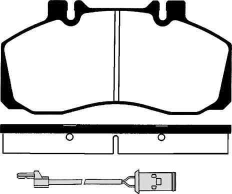 Raicam RA.0485.1 - Тормозные колодки, дисковые, комплект autodnr.net