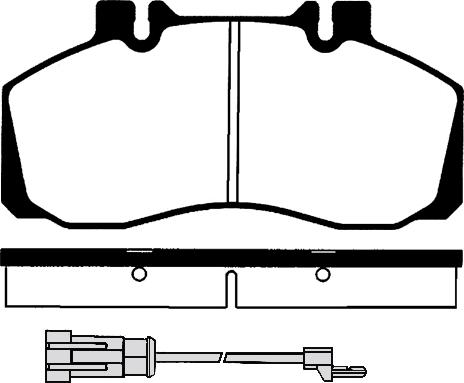 Raicam RA.0485.2 - Тормозные колодки, дисковые, комплект autodnr.net