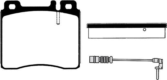 Raicam RA.0497.2 - Тормозные колодки, дисковые, комплект autodnr.net