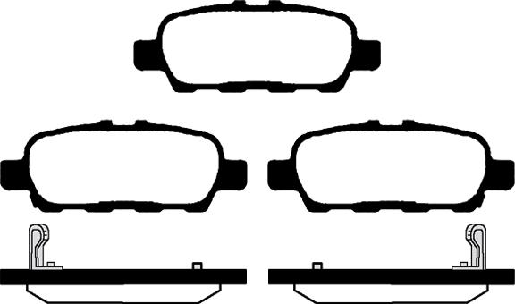 Raicam RA.0526.2 - Тормозные колодки, дисковые, комплект autodnr.net