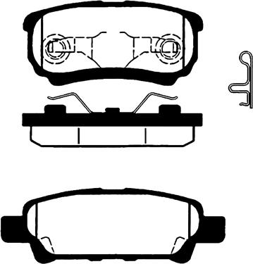 Raicam RA.0532.0 - Тормозные колодки, дисковые, комплект autodnr.net