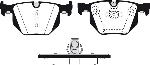 Raicam RA.0554.3 - Тормозные колодки, дисковые, комплект autodnr.net