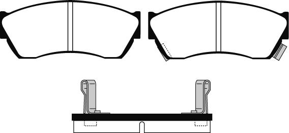 Raicam RA.0563.0 - Тормозные колодки, дисковые, комплект autodnr.net