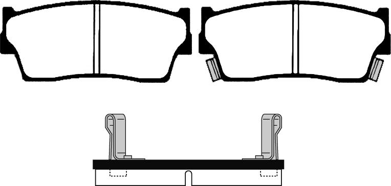 Raicam RA.0564.0 - Тормозные колодки, дисковые, комплект autodnr.net