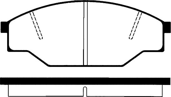 Raicam RA.0576.0 - Тормозные колодки, дисковые, комплект autodnr.net