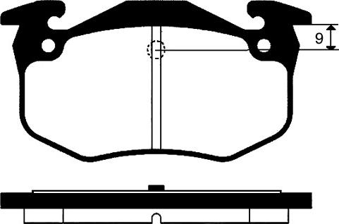 Raicam RA.0608.1 - Гальмівні колодки, дискові гальма autocars.com.ua