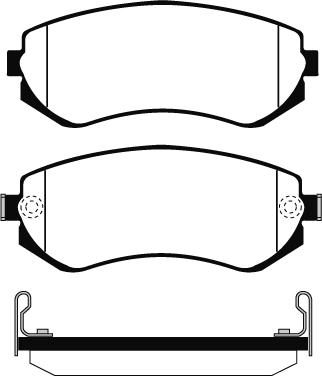 Raicam RA.0613.0 - Тормозные колодки, дисковые, комплект autodnr.net