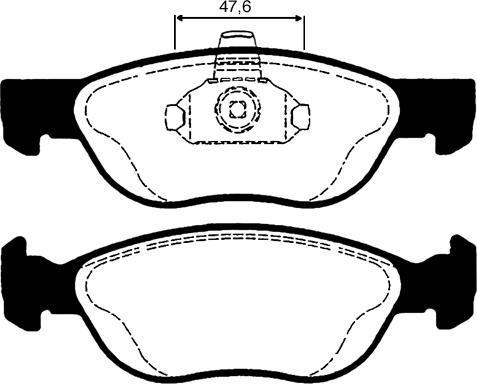 Raicam RA.0614.1 - Тормозные колодки, дисковые, комплект autodnr.net