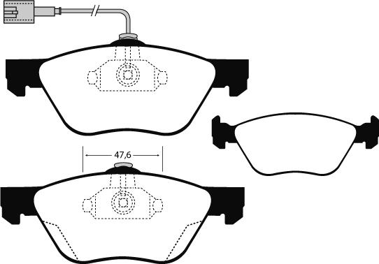 Raicam RA.0615.2 - Тормозные колодки, дисковые, комплект autodnr.net