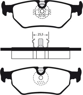 Raicam RA.0616.0 - Тормозные колодки, дисковые, комплект autodnr.net