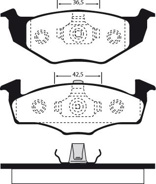 Raicam RA.0623.0 - Тормозные колодки, дисковые, комплект autodnr.net