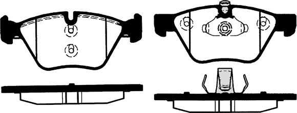 Raicam RA.0632.1 - Тормозные колодки, дисковые, комплект autodnr.net