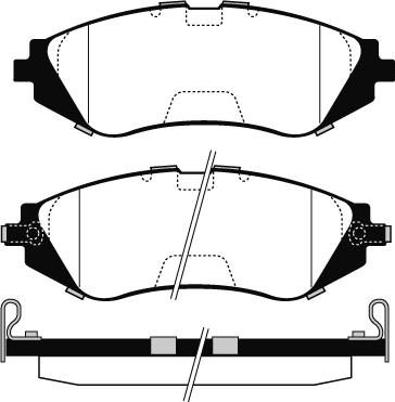 Raicam RA.0645.1 - Тормозные колодки, дисковые, комплект autodnr.net