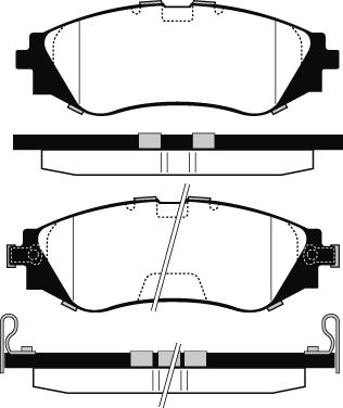 Raicam RA.0646.0 - Тормозные колодки, дисковые, комплект autodnr.net