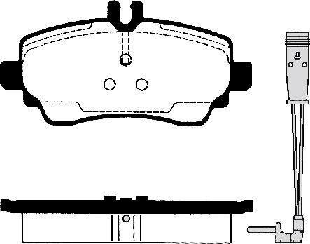 Raicam RA.0656.1 - Гальмівні колодки, дискові гальма autocars.com.ua