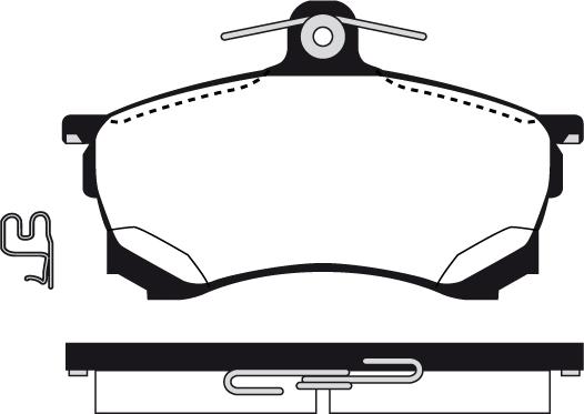 Raicam RA.0660.0 - Тормозные колодки, дисковые, комплект autodnr.net