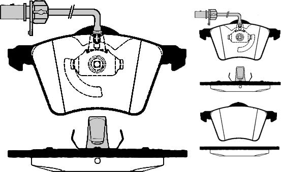 Raicam RA.0687.0 - Гальмівні колодки, дискові гальма autocars.com.ua