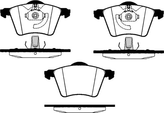 Raicam RA.0687.2 - Тормозные колодки, дисковые, комплект autodnr.net