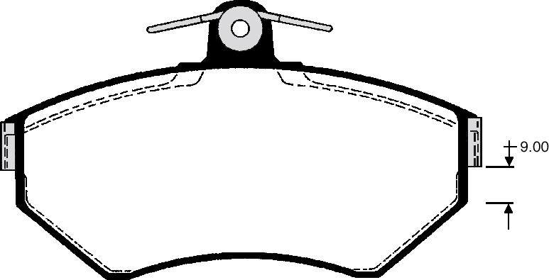 Raicam RA.0695.1 - Тормозные колодки, дисковые, комплект autodnr.net