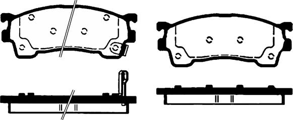 Raicam RA.0731.0 - Тормозные колодки, дисковые, комплект autodnr.net