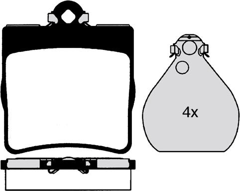 Raicam RA.0737.0 - Тормозные колодки, дисковые, комплект autodnr.net