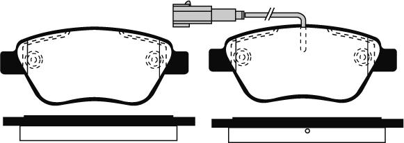 Raicam RA.0760.8 - Тормозные колодки, дисковые, комплект autodnr.net