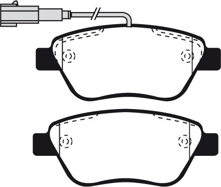 Raicam RA.0761.2 - Тормозные колодки, дисковые, комплект autodnr.net