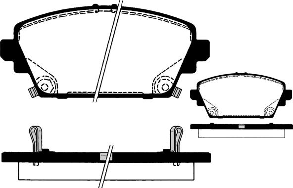 Raicam RA.0767.1 - Гальмівні колодки, дискові гальма autocars.com.ua