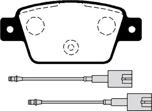 Raicam RA.0768.3 - Тормозные колодки, дисковые, комплект autodnr.net