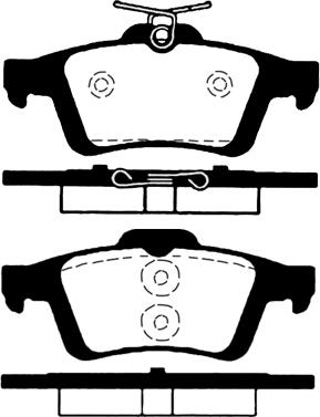 Raicam RA.0769.6 - Тормозные колодки, дисковые, комплект autodnr.net