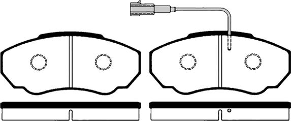 Raicam RA.0773.0 - Гальмівні колодки, дискові гальма autocars.com.ua