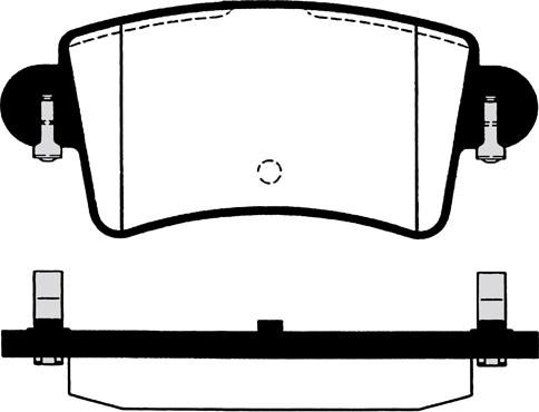 Winnard WP1453 - Гальмівні колодки, дискові гальма autocars.com.ua