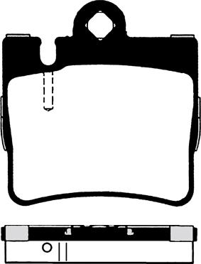Textar TX0469 - Гальмівні колодки, дискові гальма autocars.com.ua