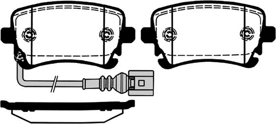 Raicam RA.0819.0 - Тормозные колодки, дисковые, комплект autodnr.net