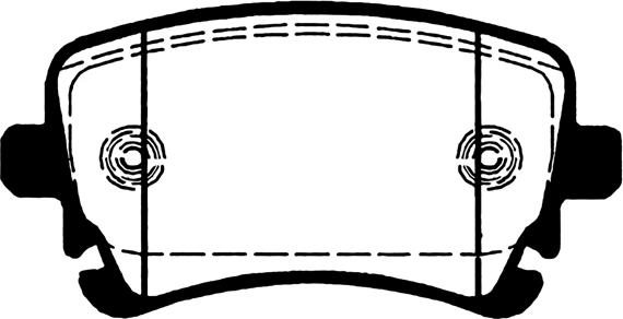 Raicam RA.0819.1 - Тормозные колодки, дисковые, комплект autodnr.net