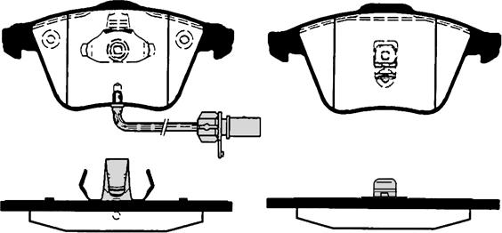 Raicam RA.0824.2 - Тормозные колодки, дисковые, комплект autodnr.net