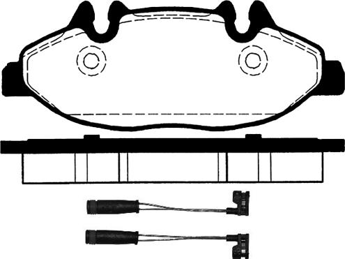 Raicam RA.0844.1 - Гальмівні колодки, дискові гальма autocars.com.ua