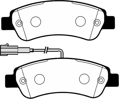 Raicam RA.0887.2 - Гальмівні колодки, дискові гальма autocars.com.ua