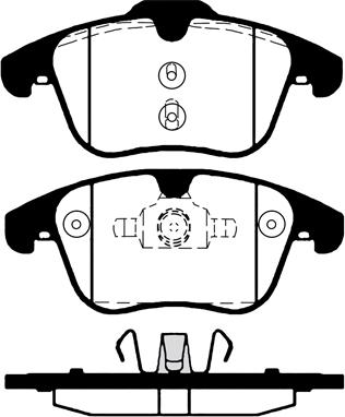 Raicam RA.0894.0 - Тормозные колодки, дисковые, комплект autodnr.net